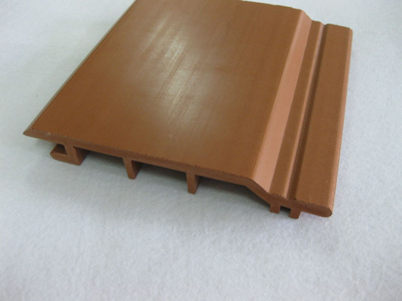 Panel de pared de material impermeable ecológico WPC con certificado SGS
