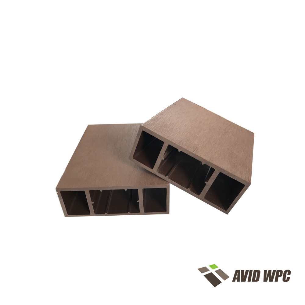 Højkvalitets ASA-PVC Co-ekstrudering træplastkomposit WPC gelænder