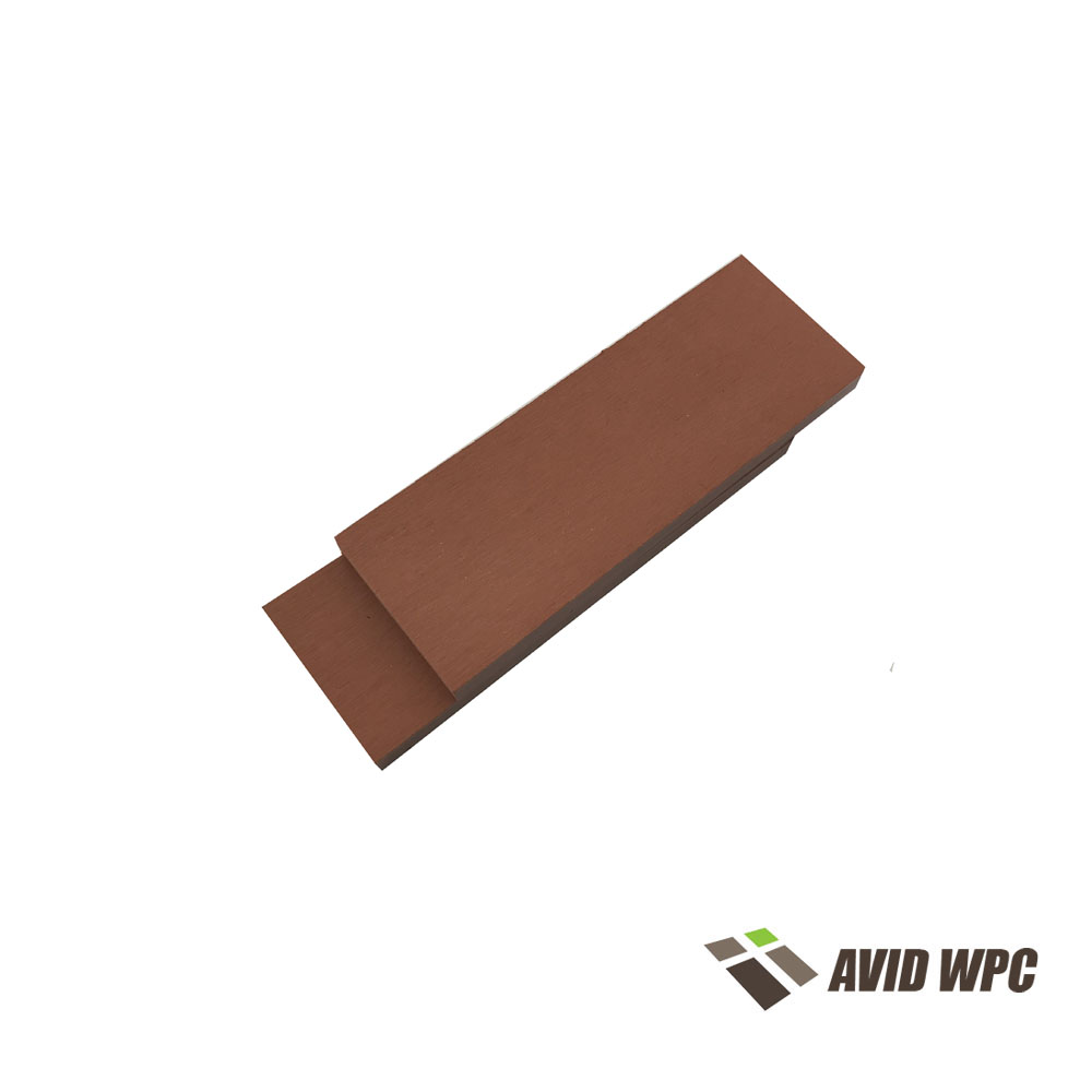 Nuevo material compuesto de suelo al aire libre de plástico de madera maciza de WPC Deck