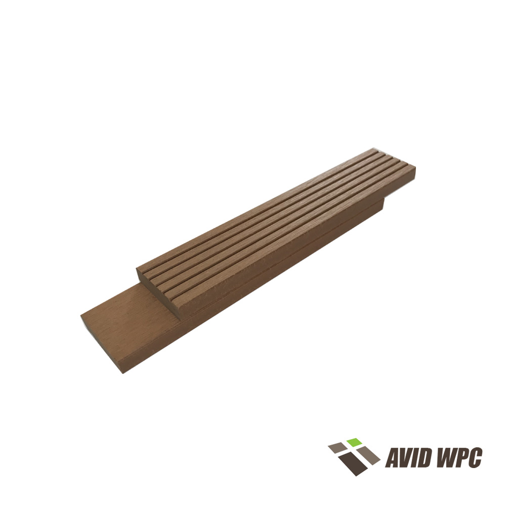 Decking sólido al aire libre compuesto de madera de WPC