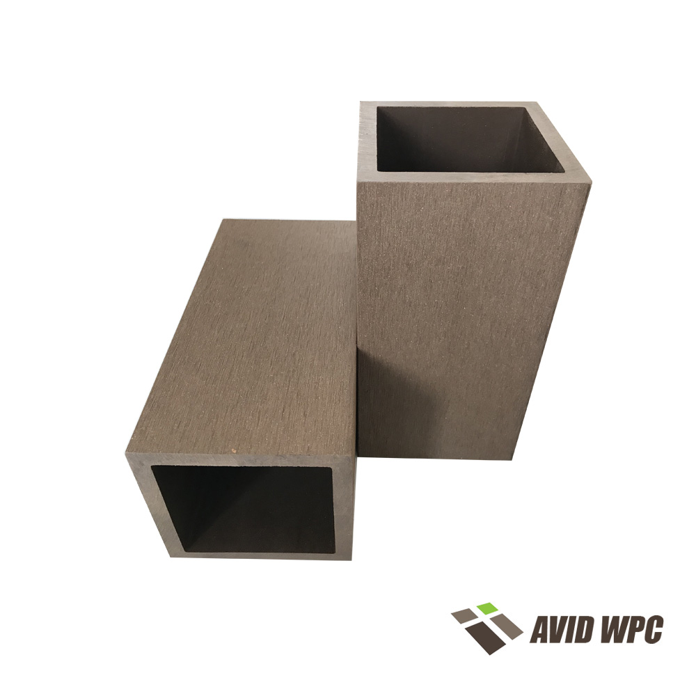 Колонна из древесно-пластикового композитного материала WPC для перил, водонепроницаемость и огнестойкость