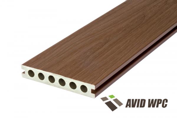 Co-Extrusion Outdoor Wood Plastic Composite WPC Deck Lattialaudat