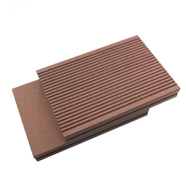 Grooved Composite WPC Decking/ Solid WPC Decking Board