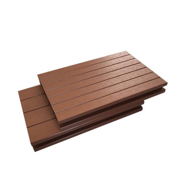 Hot Sale Hollow WPC Decking Co-Extrusion eller Capped Building Material
