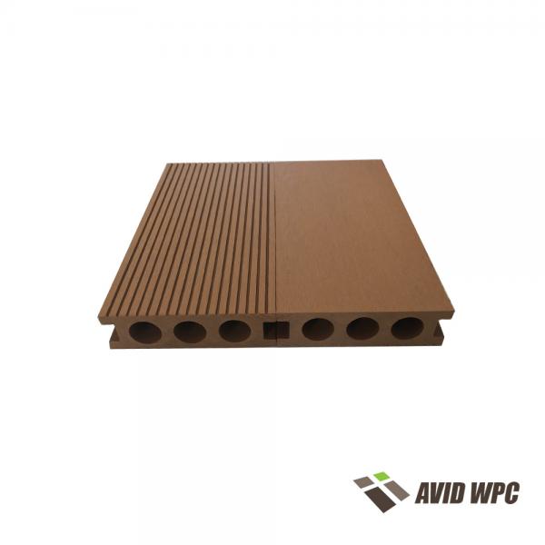 منخفضة التكلفة وعالية الجودة جوفاء WPC حديقة التزيين / لون الخشب WPC التزيين