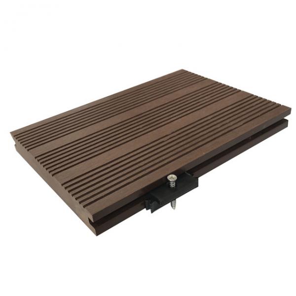 Solid Decking WPC Bench Wood Plastic Composite Decking Boards