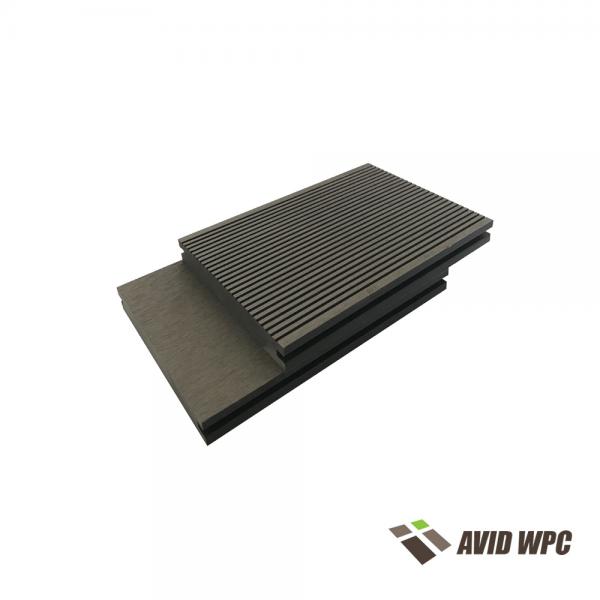 Placa de piso WPC sólida para uso externo