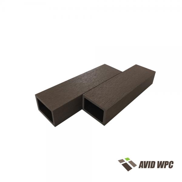 Vandtæt træplastkomposit WPC-søjle til rækværk til skillevægge