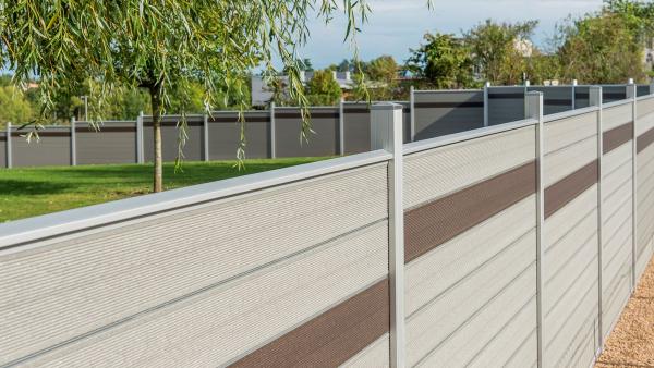 Wood Plastic Composite & Aluminum Fence System, WPC Fence